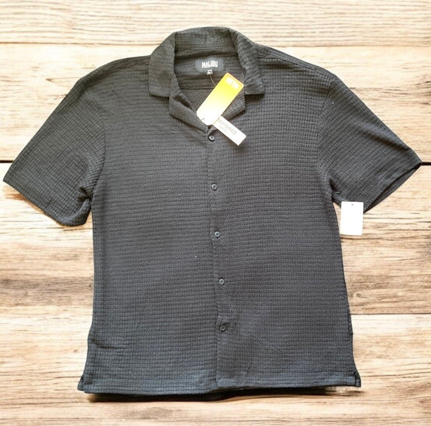 Camisa tela con textura Malibu