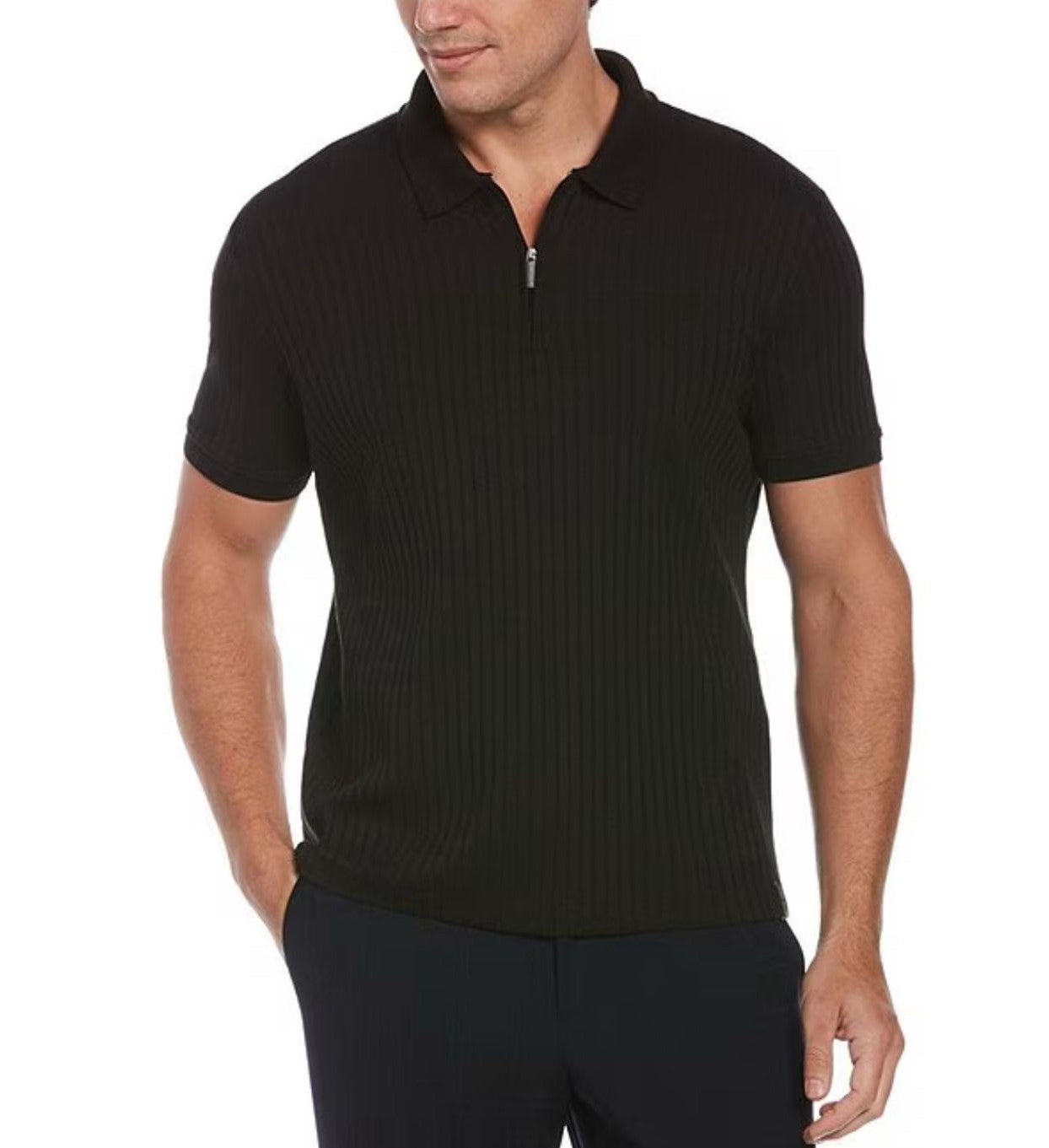 Shirt Precio Camisa Perry Ellis T-Shirt Perry Ellis Negra TS00014