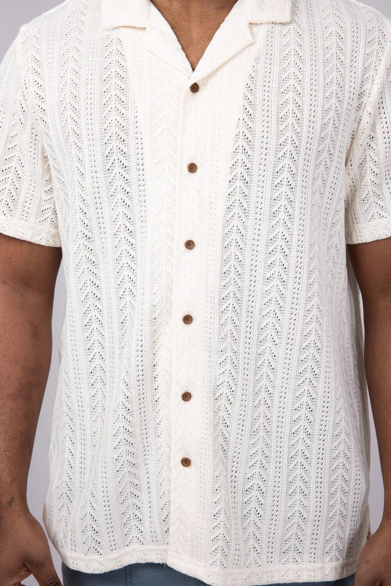 Camisa Tejida Distortion