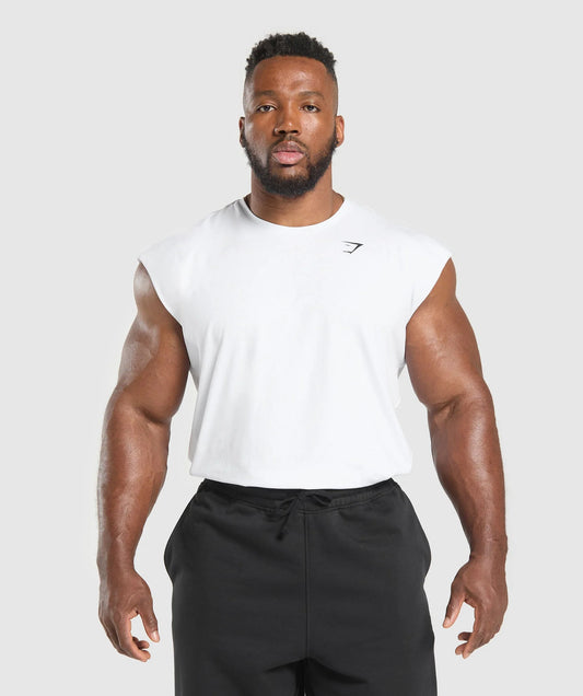 Critical Cut Off Tank  Slim Fit