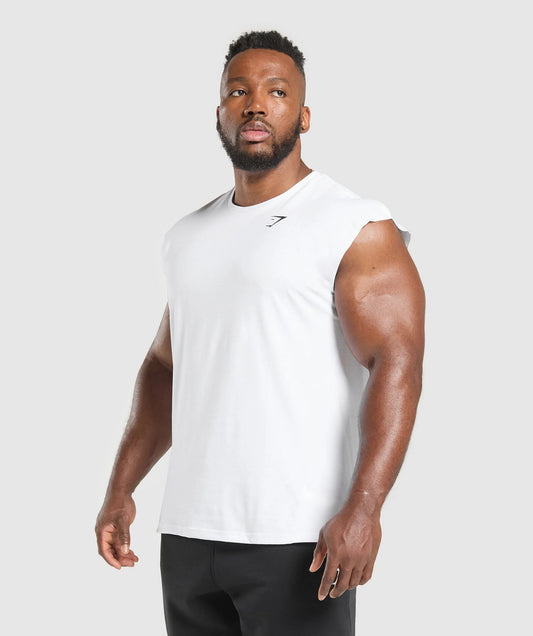 Critical Cut Off Tank  Slim Fit