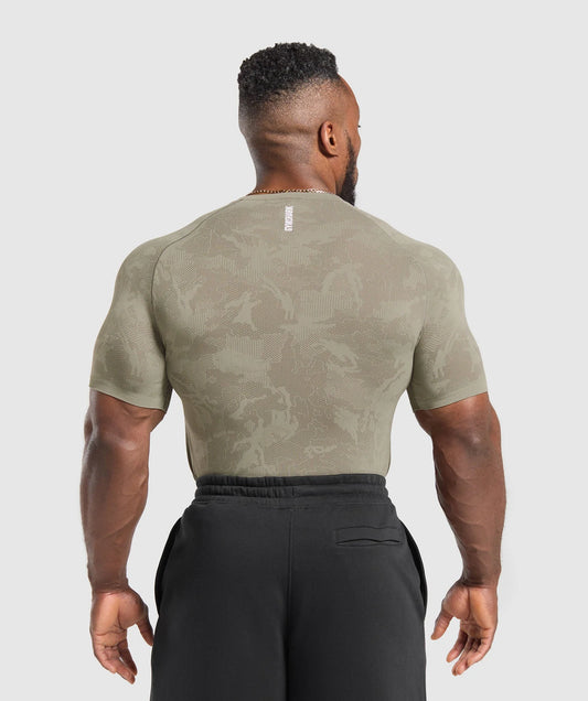 Geo Seamless T-Shirt  Slim Fit