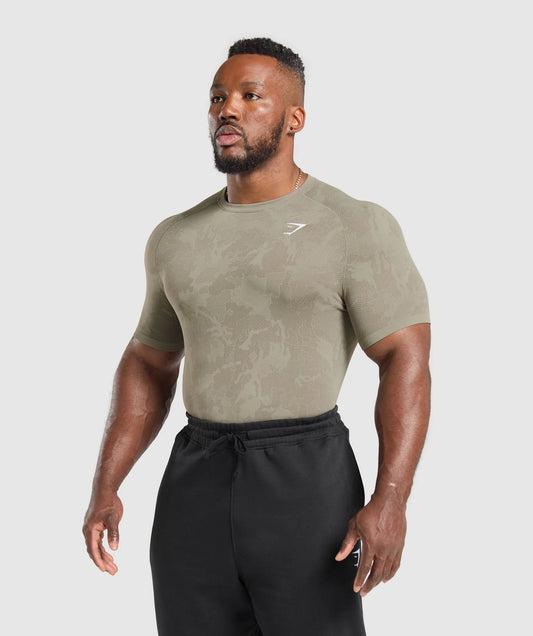 Geo Seamless T-Shirt  Slim Fit