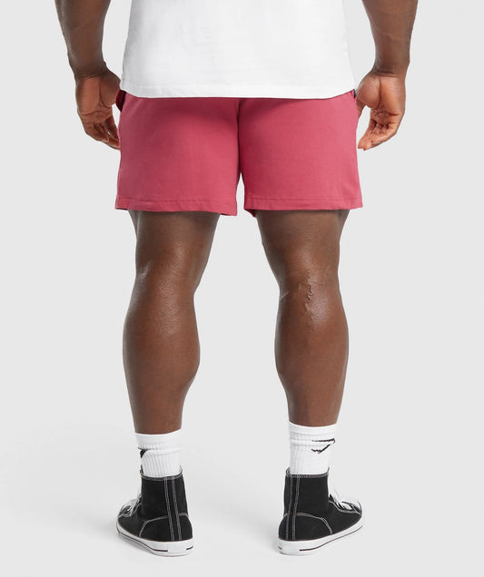 Gymshark Lightweight Jersey Shorts - Vintage Pink