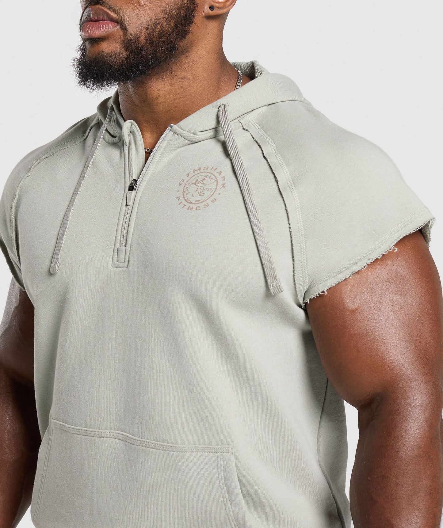 Legacy 1/4 Zip Cap Sleeve Hoodie