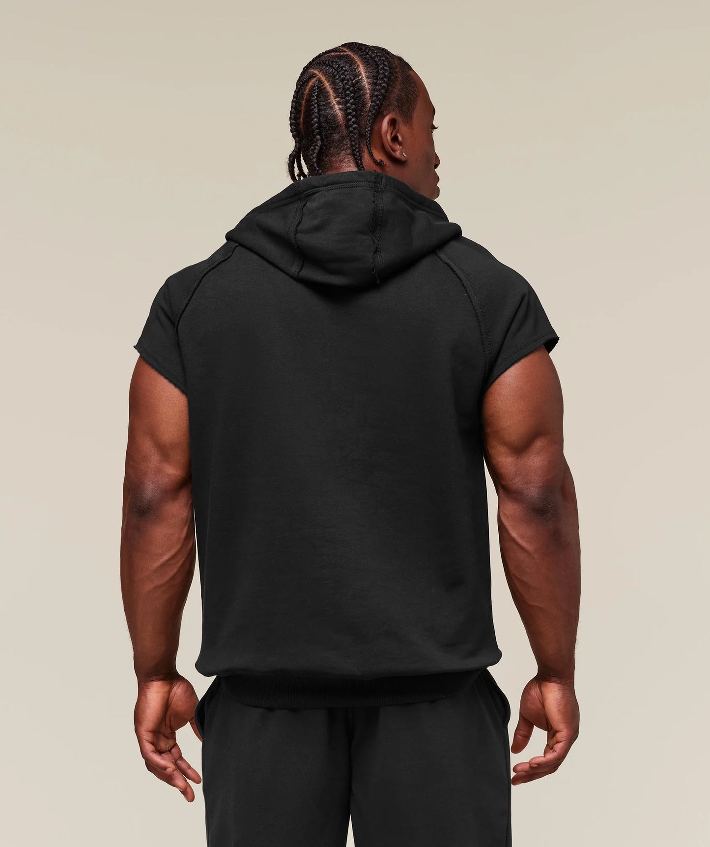 Legacy 1/4 Zip Cap Sleeve Hoodie