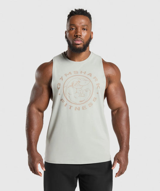 Legacy Drop Arm Tank   Slim Fit