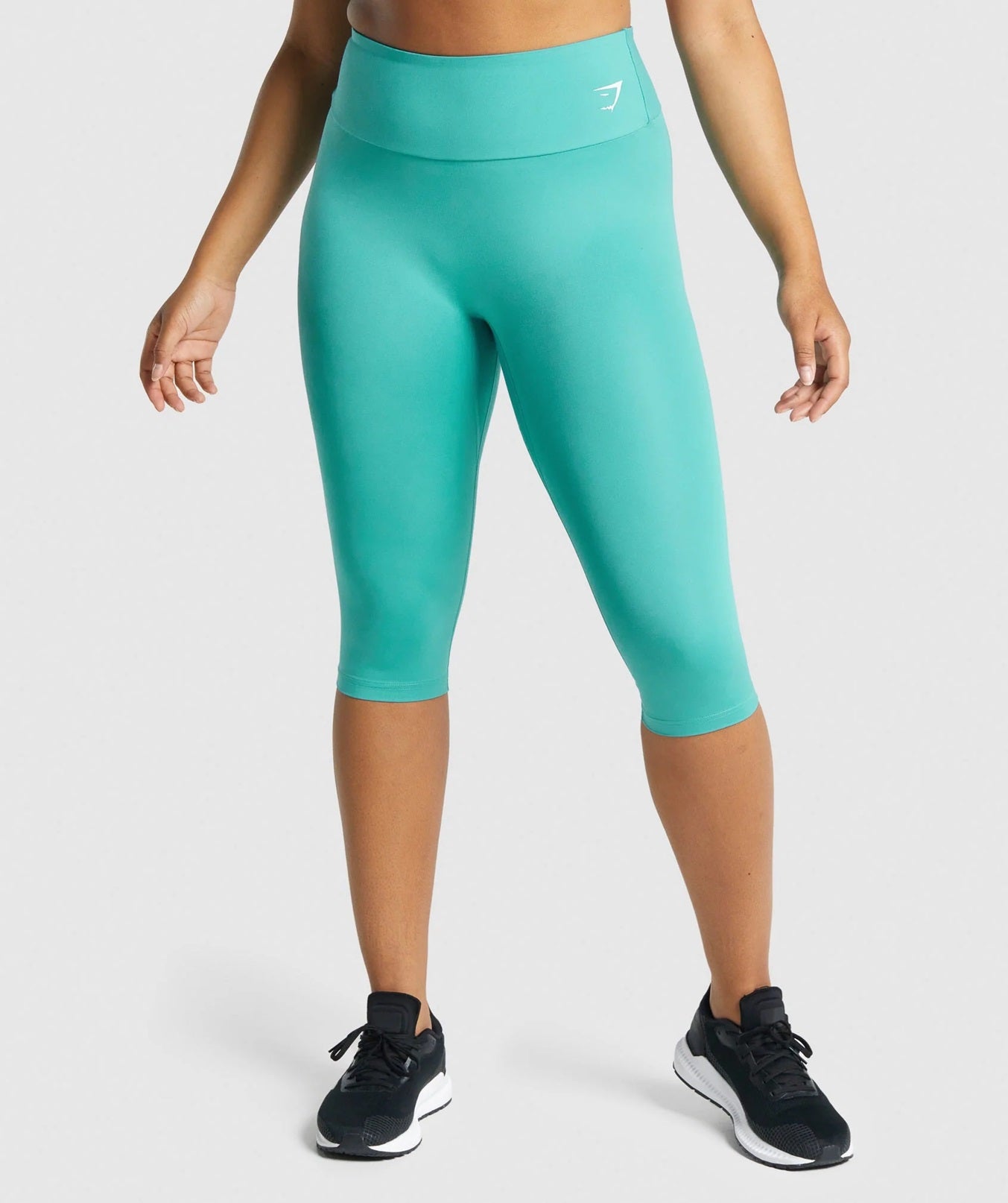 Gymshark Training Cropped Leggings - Teal