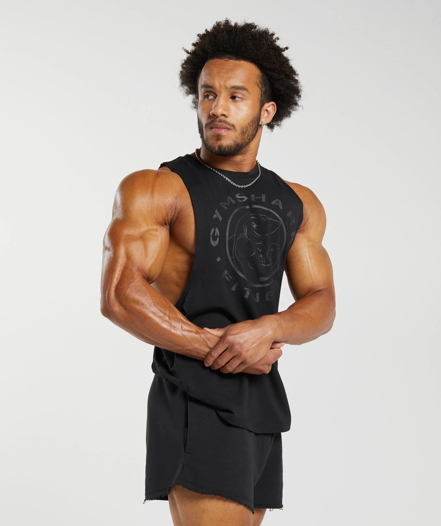 Legacy Drop Arm Tank  Slim Fit
